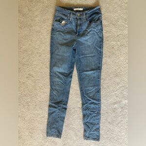 Levi’s High Rise Skinny Jeans